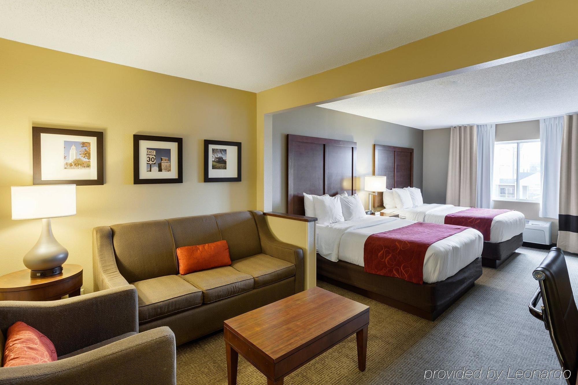 Comfort Suites University Lincoln Exterior foto
